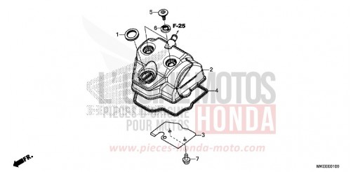 CYLINDER HEAD COVER CRF450RXK de 2019